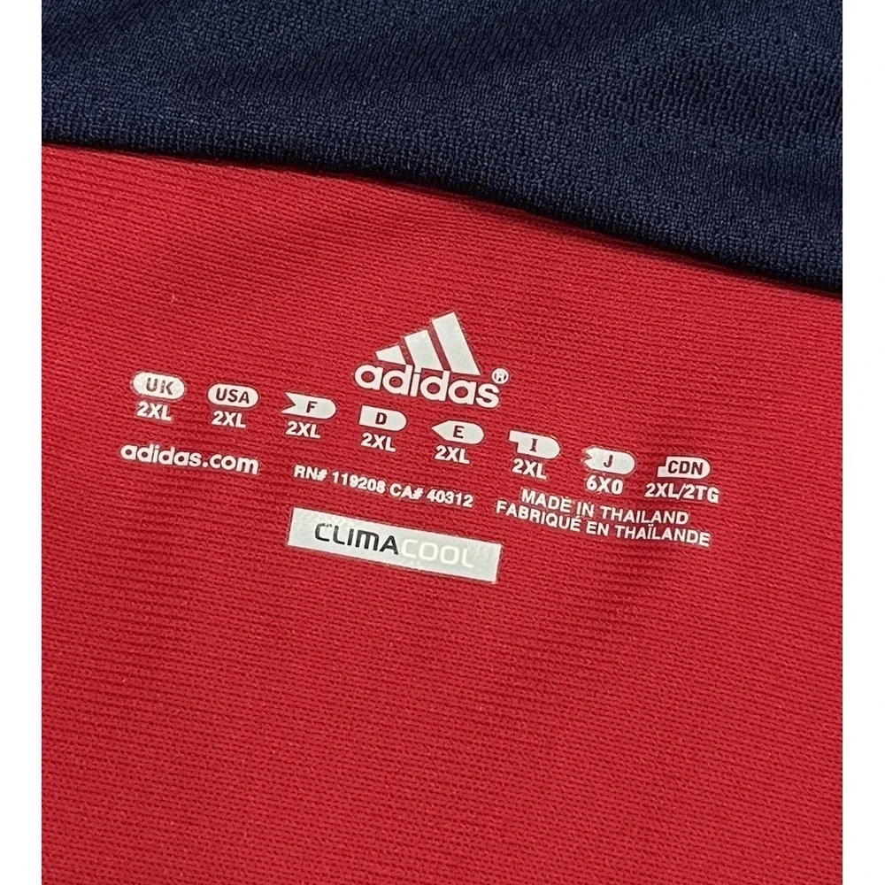 VTG 2010/11 ADIDAS CLIMACOOL‎ CHICAGO FIRE SOCCER MLS GAME JERSEY MEN'S SIZE 2XL